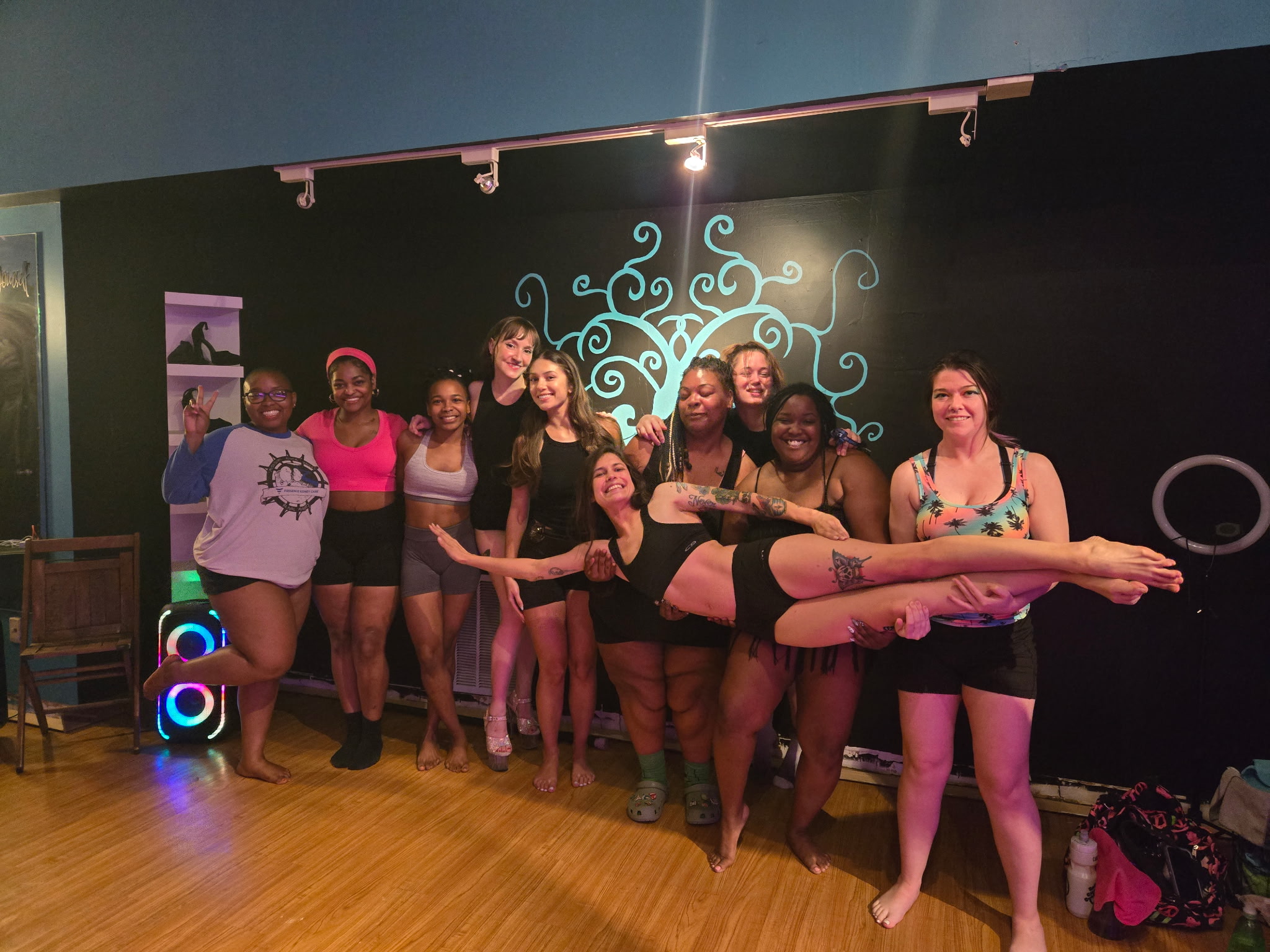 A Free Flow Fitness class group